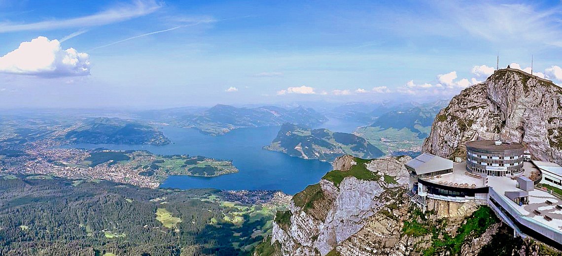 Der Pilatus - Traumhafter Blick über den Vierwaldstätter See